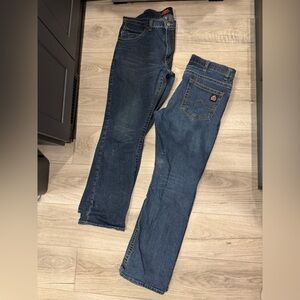 2 pairs Men's Denim Straight-Leg FR Jeans
